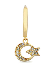 14K Gold | Ohrstecker mit Ay Yildiz Türkiye KP0406C