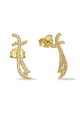 14K Gold | Ohrstecker mit Ali Schwert KP487