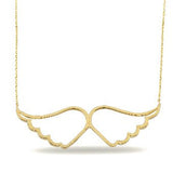 14K Gold | Halskette mit Flügel K0331