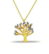 14K Gold | Halskette mit Zirkonia K0525A