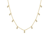 Baguette Charm Chain
