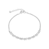 Butterfly Armkette mit Zirkonia