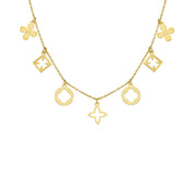 Elenora Charm Halskette (7067605106733)