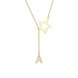 FREISTEHENDE STERN BUCHSTABENKETTE