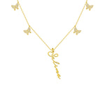 Butterfly x Signatur Kette
