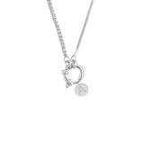Chain Design Italia Iced Round Zirkonia Buchstabenkette
