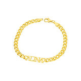 Cubanlink Namensarmkette Damen
