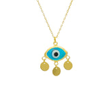 Firuze Blue Eyes Necklace