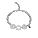 Gourmet Armband mit Initialen