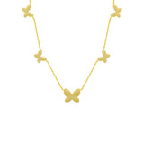 Halle Zirkonia Butterfly Chain