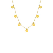 Multi Coin Necklace (7017620897837)