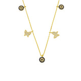Nazar X Butterfly Kette