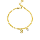 Pearl Buchstaben Armkette