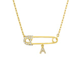 Pin Buchstaben Halskette