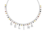 Rainbow Namenskette