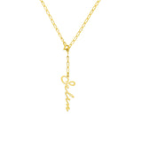 Signatur Namenskette Seldom - Y