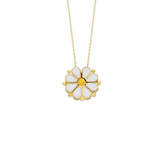 Colorfull Magnet Daisy Halskette (7153014210605)