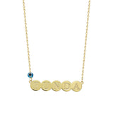 POINTED NAMENKETTE MIT NAZAR