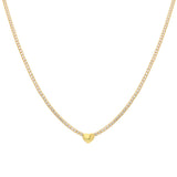Chain Strass herzkette