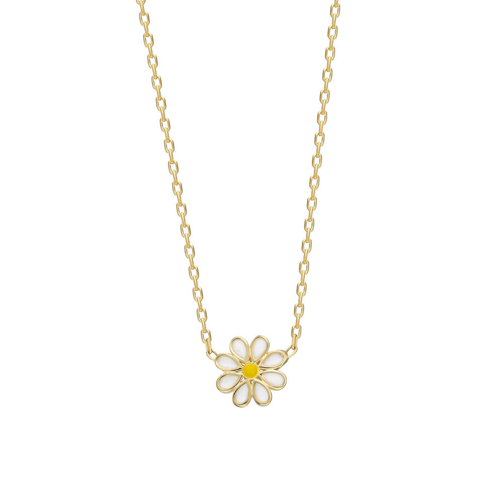 MINIMAL DAISY HALSKETTE (8449740931415)