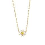 MINIMAL DAISY HALSKETTE