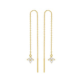 BLUME HÄNGEND OHRRING