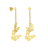Hängende Butterfly Ohhringe